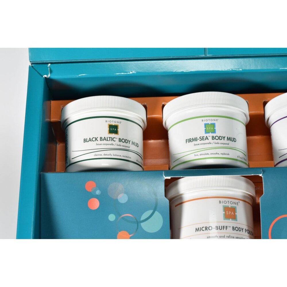Biotone Spa Preview Collection 7 Professional Products Mud Polish Massage NEW - Picture 3 of 8